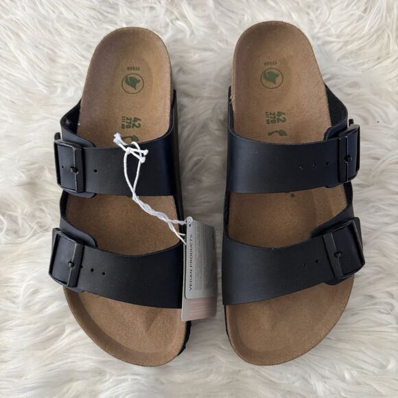Birkenstock Papillio Arizona Platform Sandals Vegan Black EU 42 US 11 Women’s - Picture 8 of 15